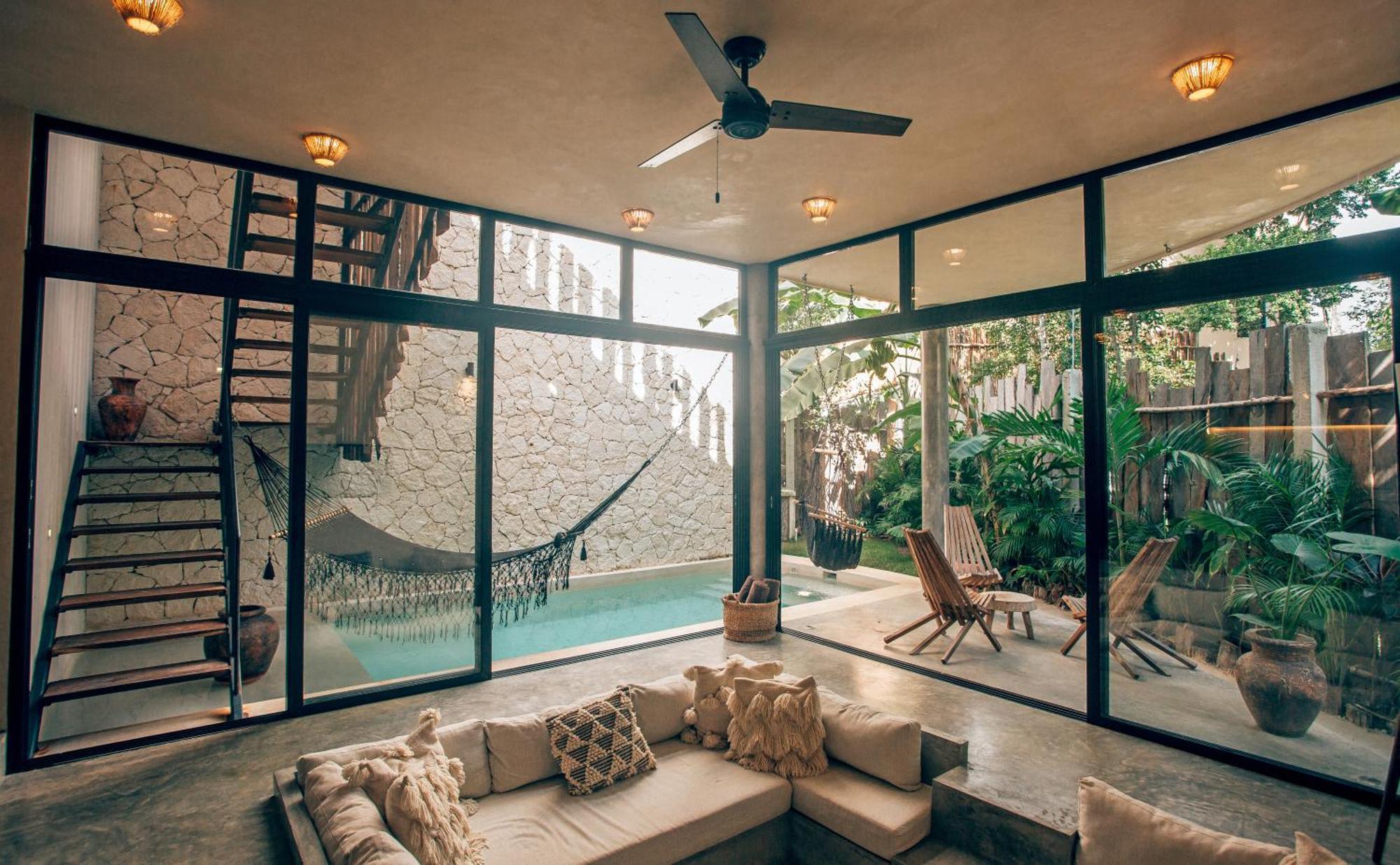 Jungle Rooftop Round Villa -Priv Pool-Bathtub 2A Tulum Exterior photo