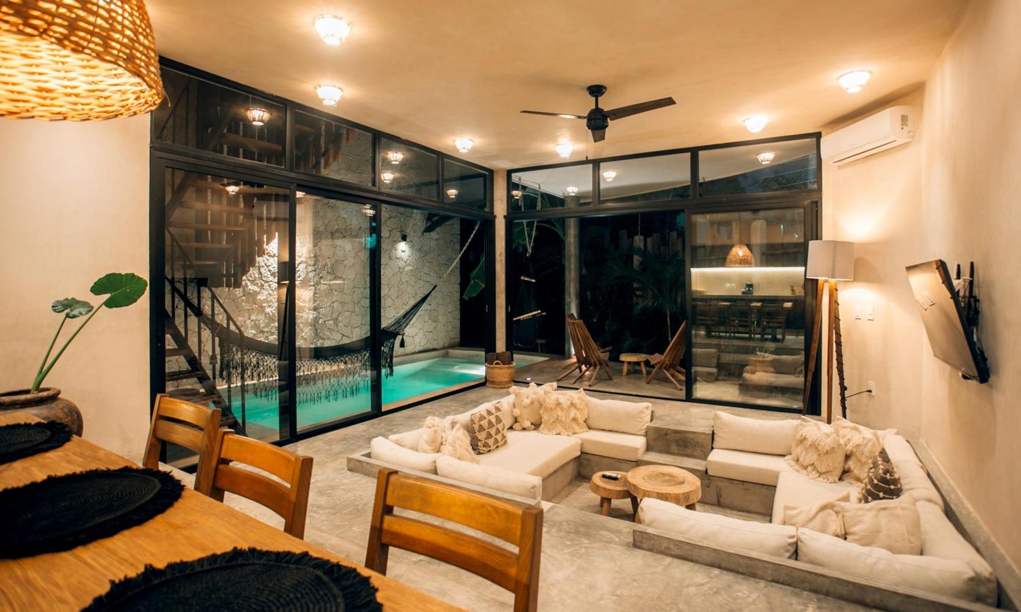 Jungle Rooftop Round Villa -Priv Pool-Bathtub 2A Tulum Exterior photo