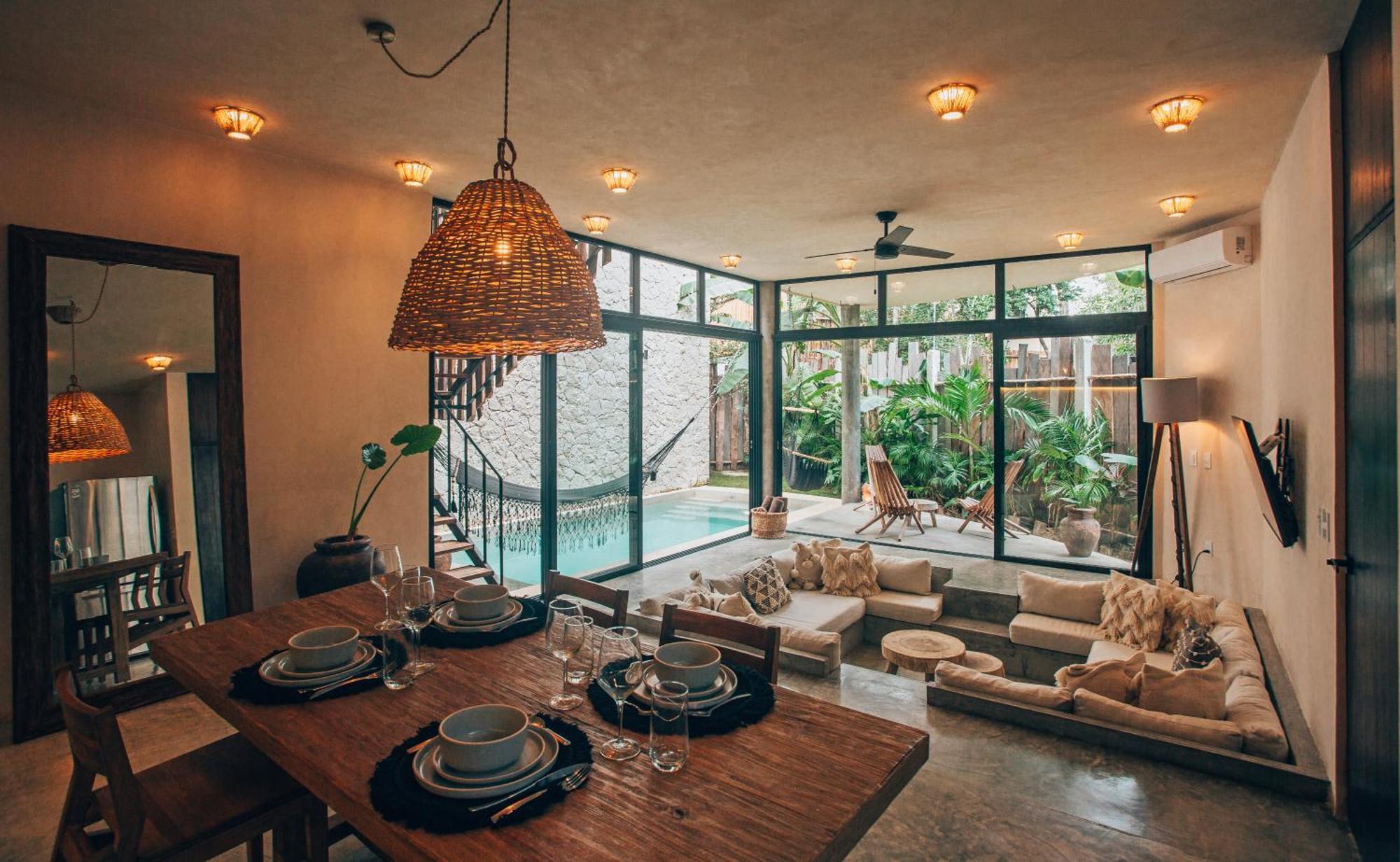 Jungle Rooftop Round Villa -Priv Pool-Bathtub 2A Tulum Exterior photo