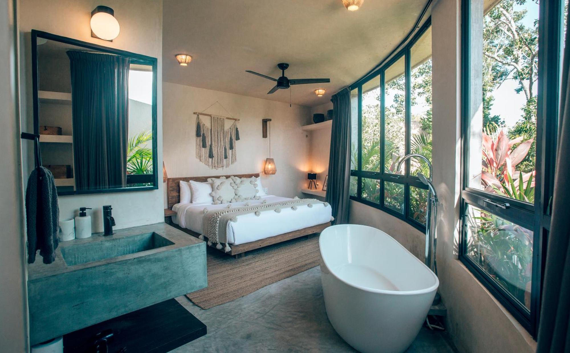 Jungle Rooftop Round Villa -Priv Pool-Bathtub 2A Tulum Exterior photo