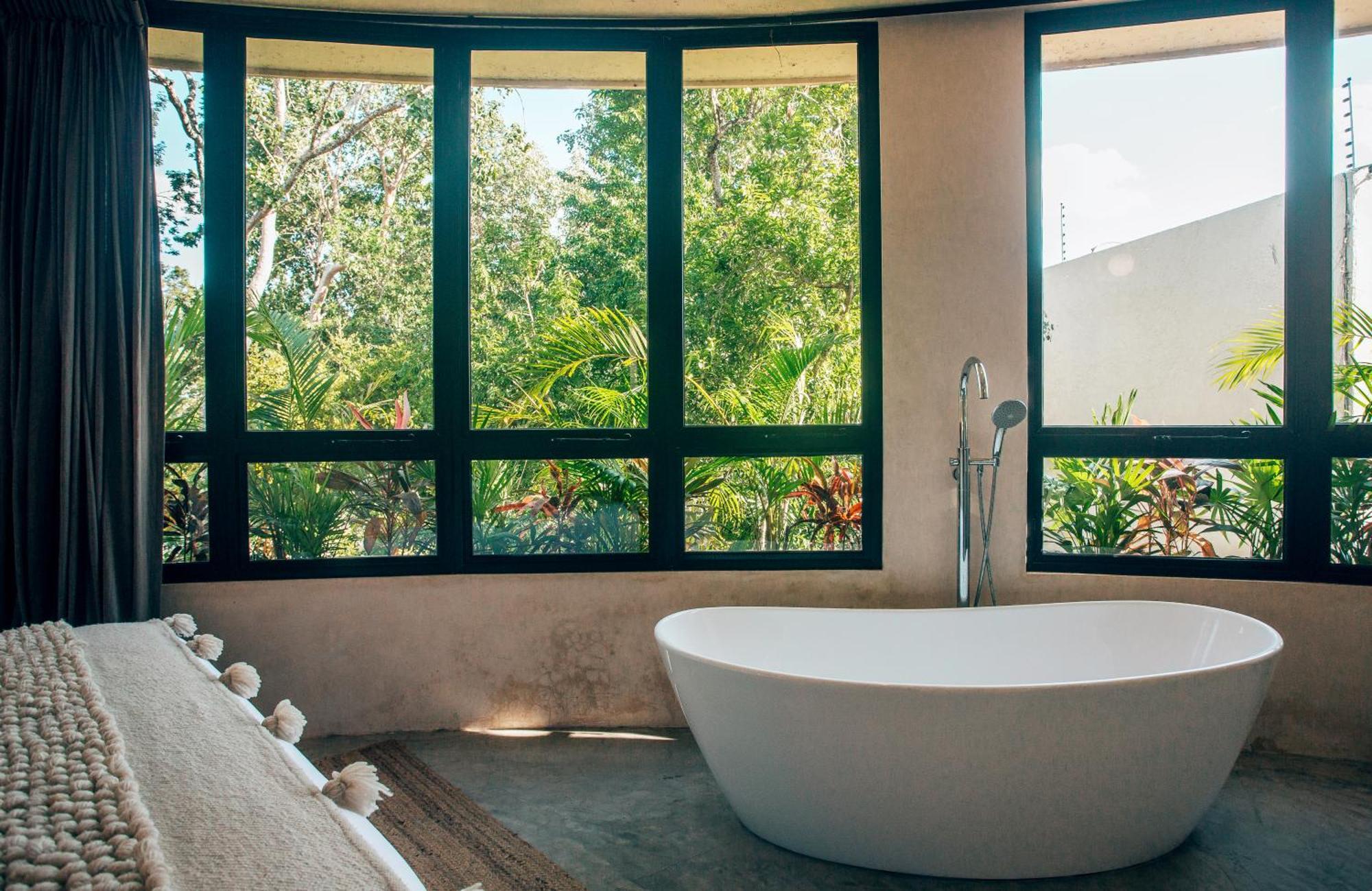 Jungle Rooftop Round Villa -Priv Pool-Bathtub 2A Tulum Exterior photo